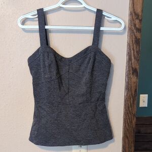 Elegant Gray Women's Top
